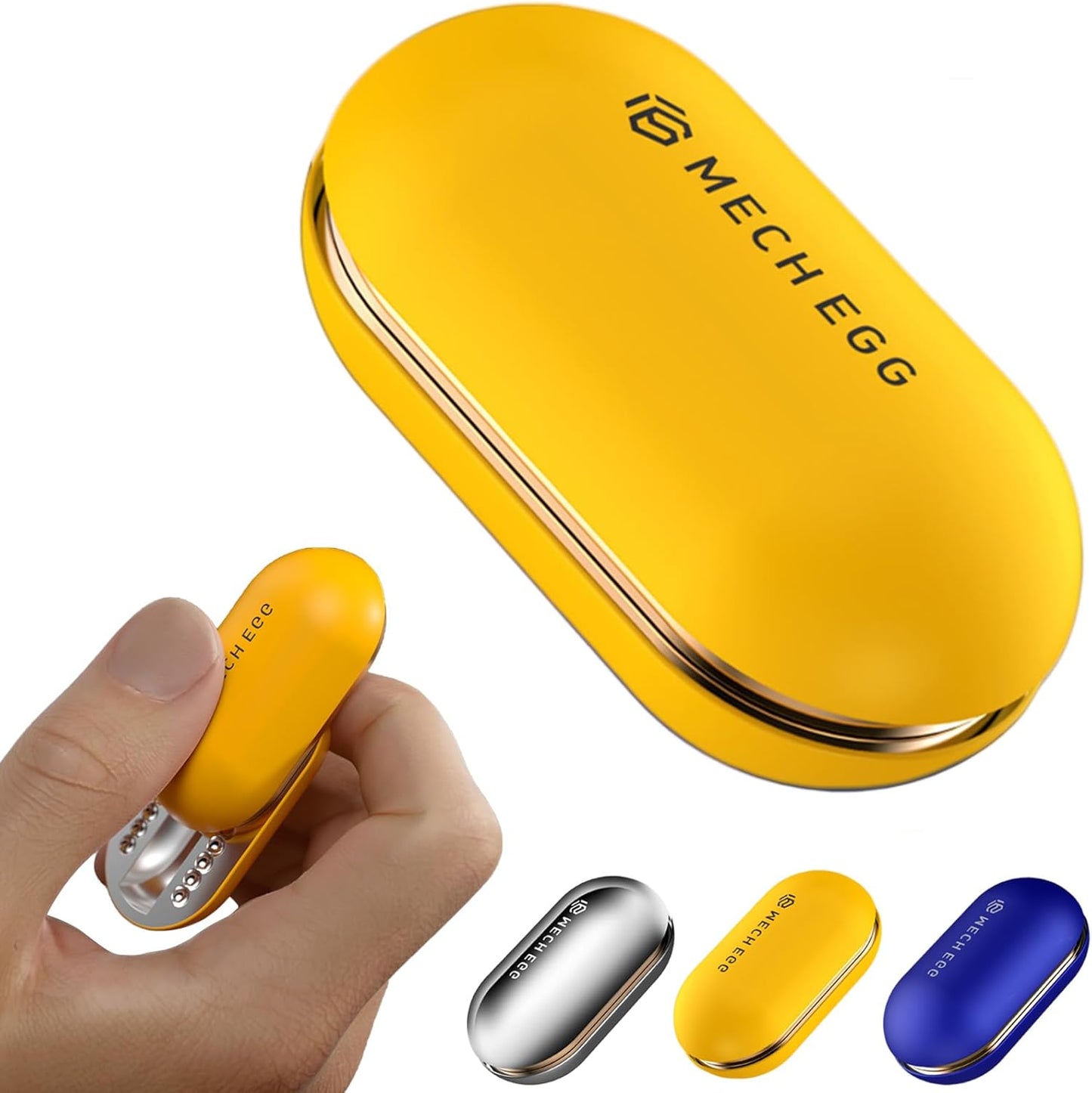 Mech Egg Fidget Slider Metal Fidget Toys EDC Clicky Slider Fidget Egg Sensory