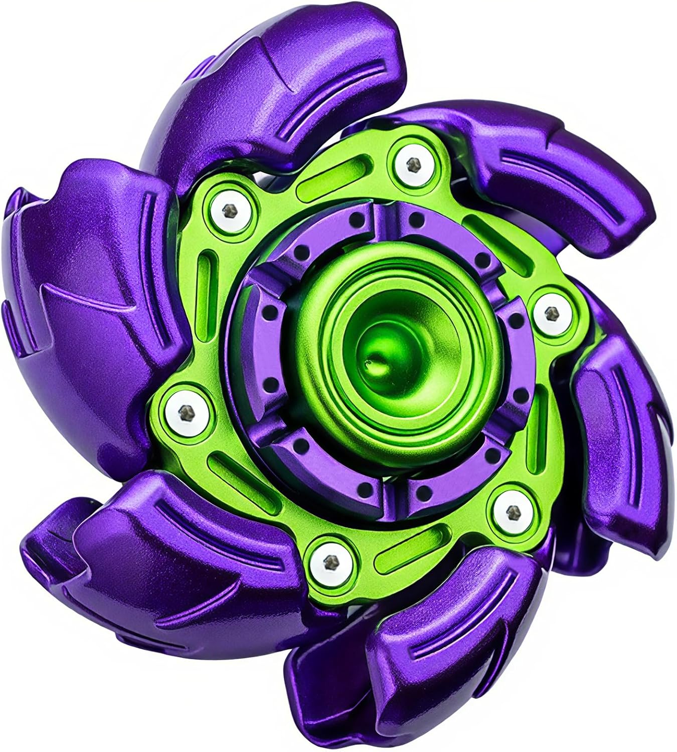 Pillbug Fidget Spinner, Open Armor Metal Fidget Spinners for Adults