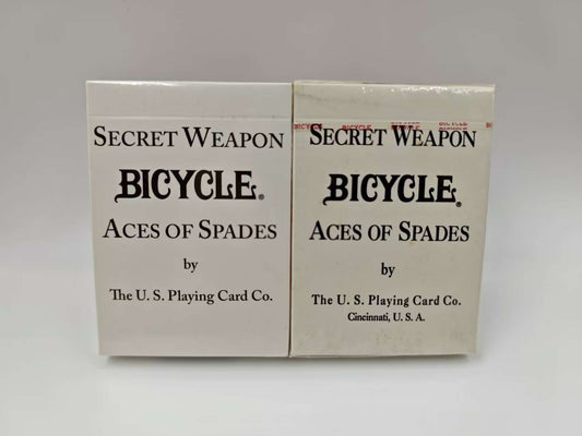 Secret Weapon Ace of Spades 1991 and 2013 set