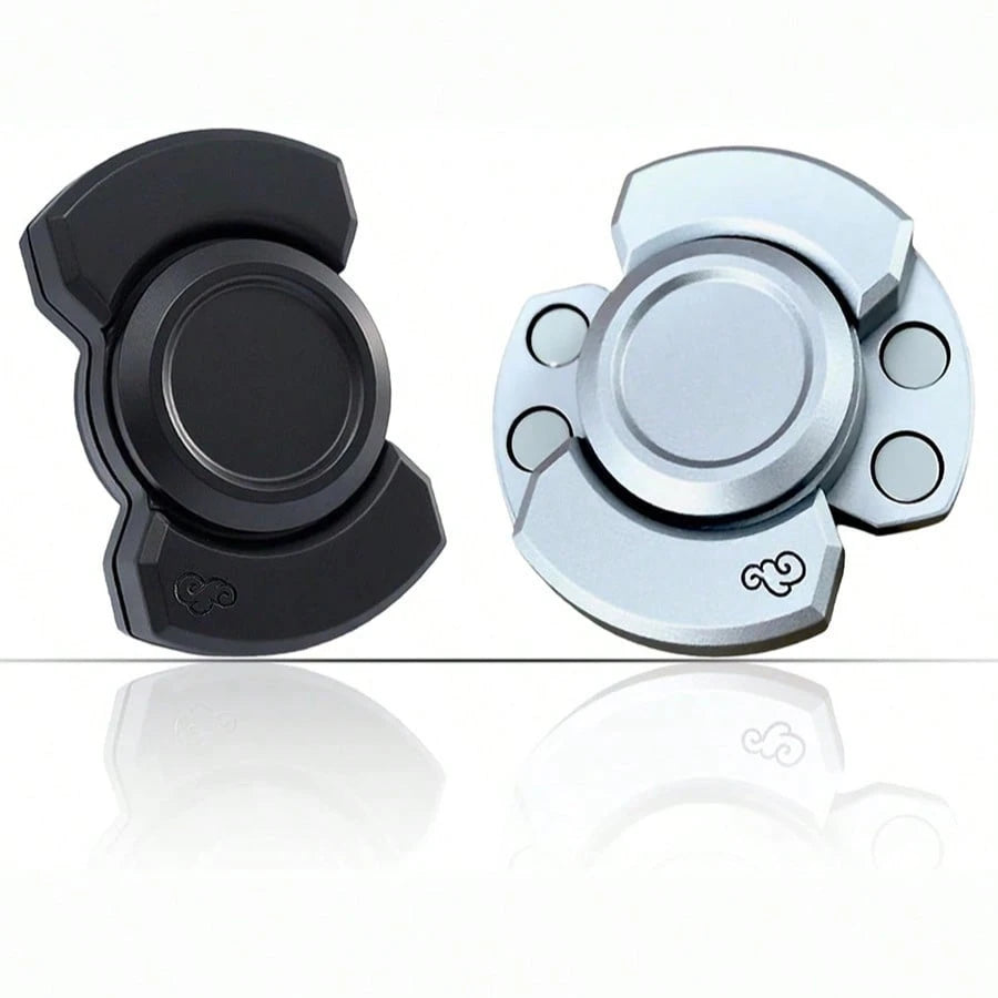 3-in-1 Metal Magnetic Fidget Slider - Hand Spinner EDC Gadget
