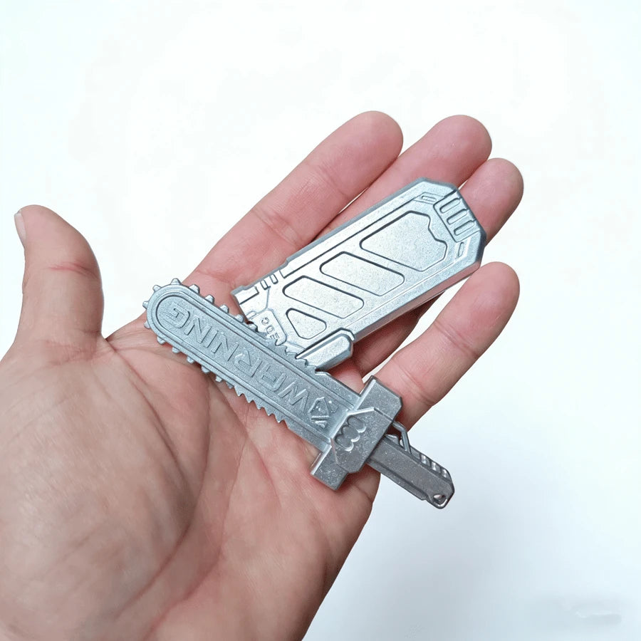 Sword Shaped Magnetic Push Card – Metal EDC Fingertip Fidget Slider