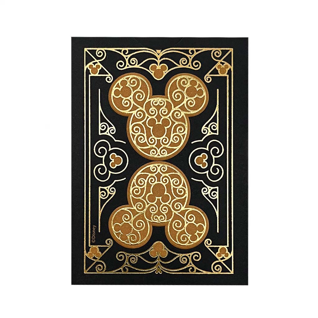 Disney Mickey Mouse Inspired Black and Gold