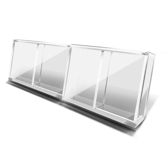 4 Decks Acrylic Box with Bicycle Logo