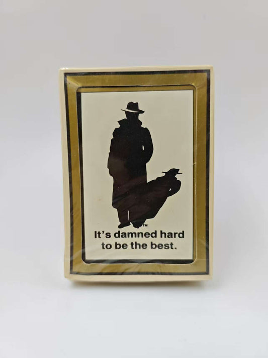 It's damned hard to be the best.