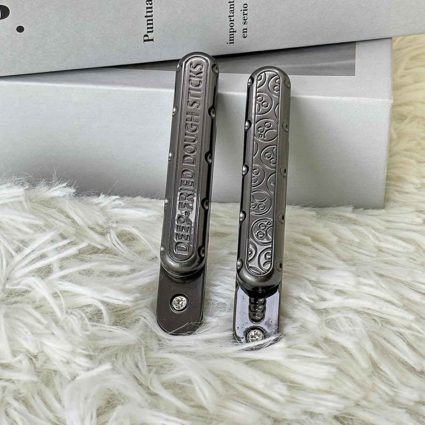 Deep-Fried Dough Sticks – Metal EDC Fidget Slider