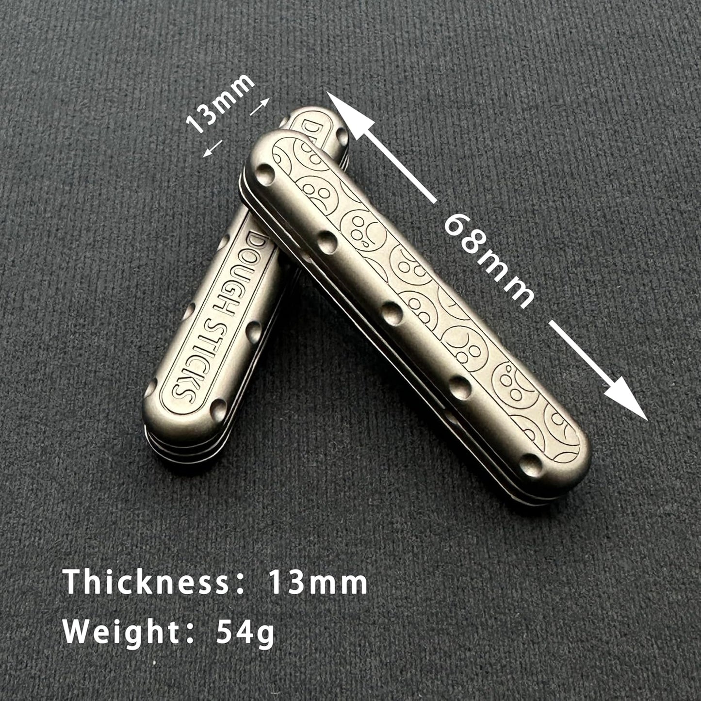 Deep-Fried Dough Sticks – Metal EDC Fidget Slider