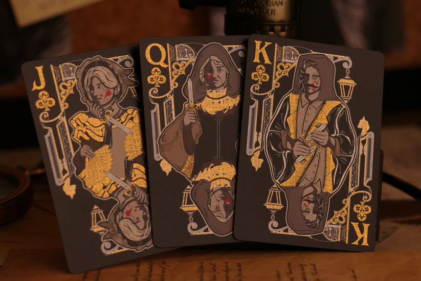 Jack the Ripper & Sherlock Holmes Playing Cards - Checkmate Edition