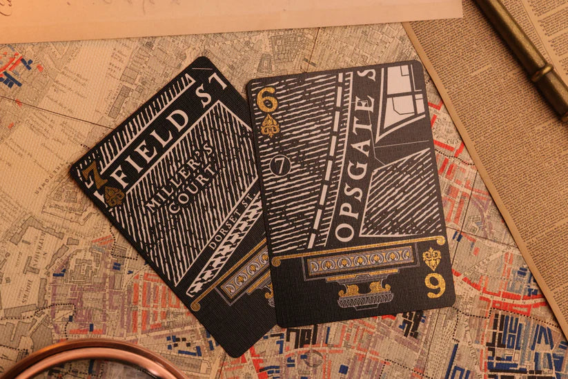 Jack the Ripper & Sherlock Holmes Playing Cards - Checkmate Edition