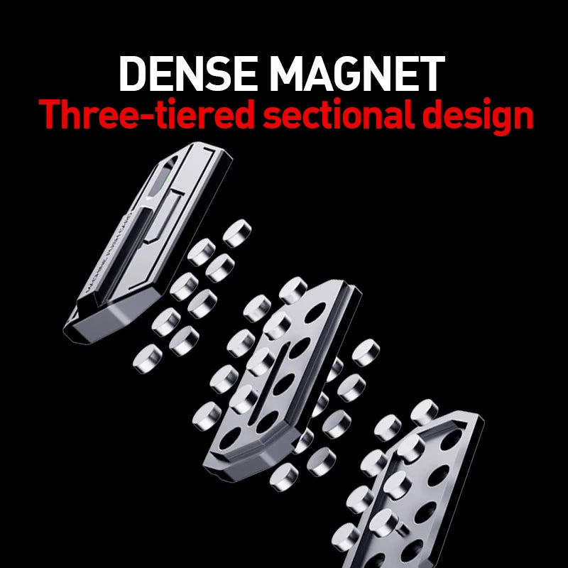3 Layers Magnetic Metal Fidget Slider EDC Toy