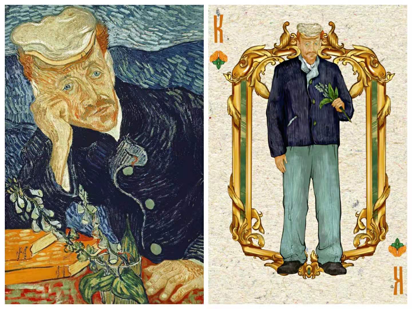 “In memory of Van Gogh” Wooden Box Set