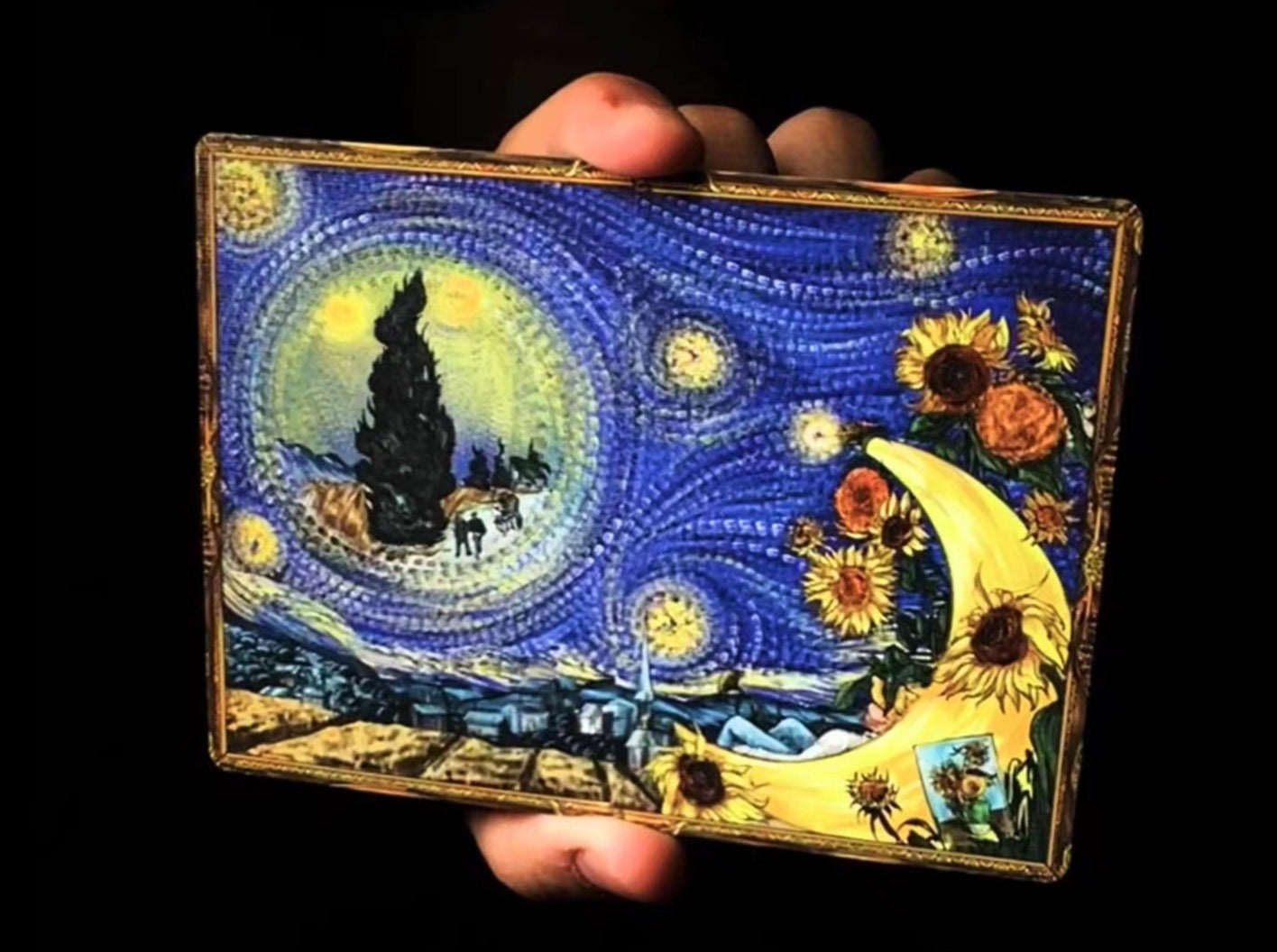 “In memory of Van Gogh” Wooden Box Set