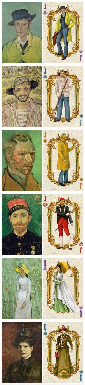 “In memory of Van Gogh” Acrylic Set