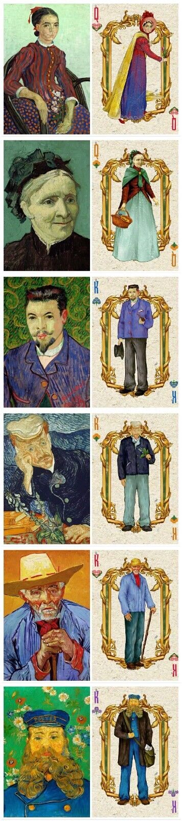 “In memory of Van Gogh” Acrylic Set