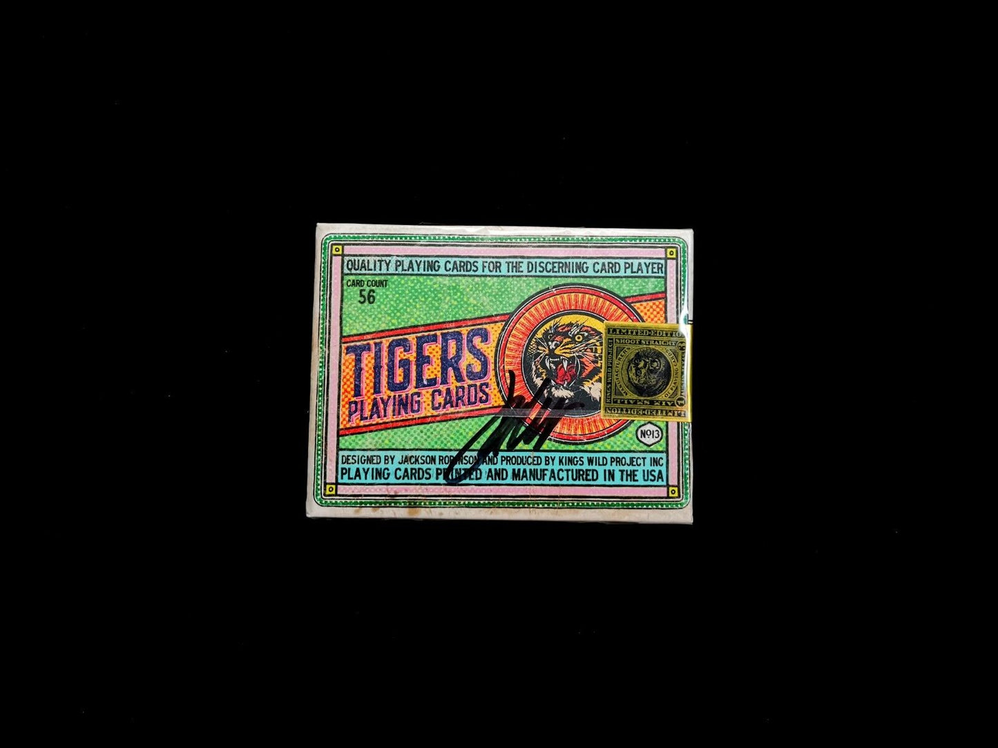 Tigers Matchbox (Golden Seal)